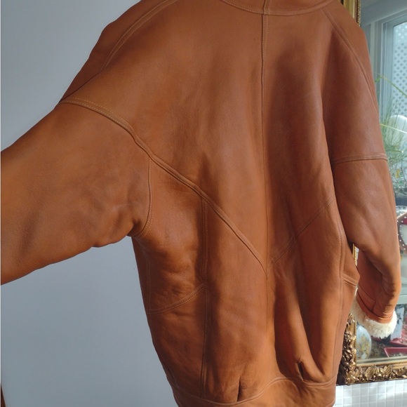 💕Unisex Brown Shearling Coat💕 - Picture 5 of 11